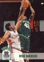 1993 NBA Hoops Hoops #363 Vin Baker
