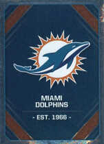 2017 Panini Stickers #028 Miami Dolphins Logo