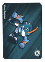 2017 Panini Stickers #029 Miami Dolphins Mascot