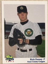 1992 Classic Best Kane County Cougars #22 Rick Forney