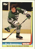 1991 Topps Team Scoring Leaders #1 Pat Verbeek