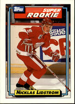 1992 Topps Base Set #9 Rookie: Lidstrom