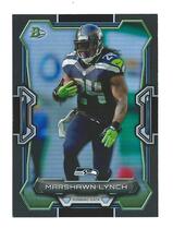 2015 Bowman Black Foil #95 Marshawn Lynch