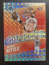 2021 Panini Mosaic Got Game Mosaic #GG-14 George Kittle