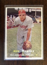 1957 Topps Base Set #254 Ron Negray