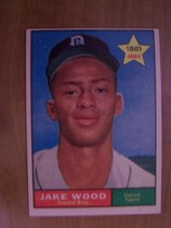 1961 Topps Base Set #514 Jake Wood