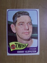 1965 Topps Base Set #384 Johnny Klippstein