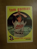 1959 Topps Base Set #449 Tom Gorman