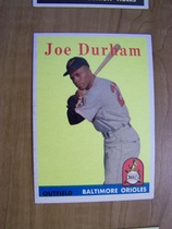 1958 Topps Base Set #96 Joe Durham