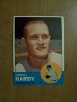 1963 Topps Base Set #468 Carroll hardy