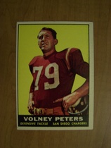 1961 Topps Base Set #170 Volney Peters