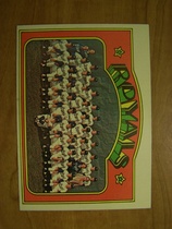 1972 Topps Base Set #617 Royals Team