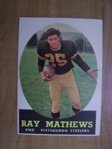 1958 Topps Base Set #78 Ray Mathews