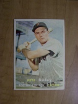 1957 Topps Base Set #388 Pete Daley