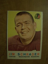 1959 Topps Base Set #134 Jim Schrader