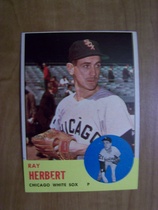 1963 Topps Base Set #560 Ray Herbert