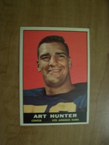 1961 Topps Base Set #53 Art Hunter