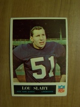 1965 Philadelphia Base Set #121 Lou Slaby