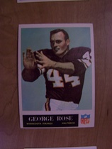 1965 Philadelphia Base Set #109 George Rose