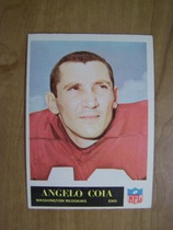 1965 Philadelphia Base Set #186 Angelo Coia