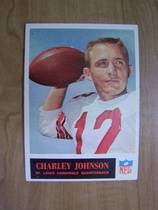 1965 Philadelphia Base Set #163 Charley Johnson