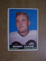 1961 Topps Base Set #104 Bobby Layne