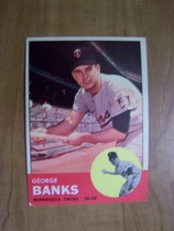 1963 Topps Base Set #564 George Banks