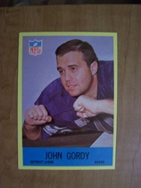 1967 Philadelphia Base Set #64 John Gordy