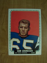 1964 Topps Base Set #158 Sam Gruniesen