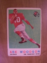 1959 Topps Base Set #102 Abe Woodson