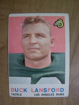 1959 Topps Base Set #152 Buck Lansford