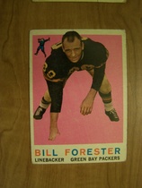 1959 Topps Base Set #39 Bill Forester