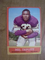 1963 Topps Base Set #100 Mel Triplett