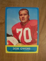 1963 Topps Base Set #156 Don Owens