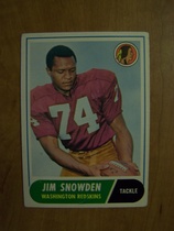 1968 Topps Base Set #212 Jim Snowden