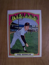 1972 Topps Base Set #748 Phil Hennigan