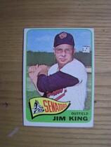 1965 Topps Base Set #38 Jim King