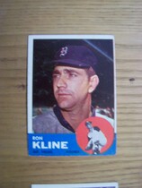 1963 Topps Base Set #84 Ron Kline