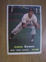 1957 Topps Base Set #58 Ruben Gomez