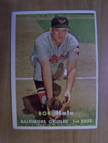 1957 Topps Base Set #406 Bob Hale