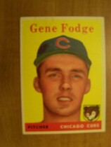 1958 Topps Base Set #449 Gene Fodge