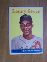 1958 Topps Base Set #471 Lenny Green