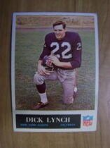 1965 Philadelphia Base Set #119 Dick Lynch