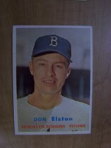 1957 Topps Base Set #376 Don Elston