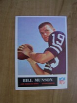 1965 Philadelphia Base Set #93 Bill Munson