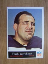 1965 Philadelphia Base Set #96 Frank Varrichione