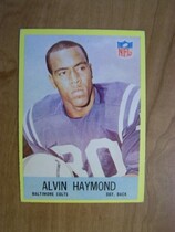 1967 Philadelphia Base Set #17 Alvin Haymond