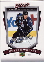 2006 Upper Deck MVP #75 Wojtek Wolski