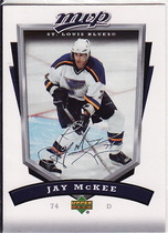 2006 Upper Deck MVP #257 Jay McKee