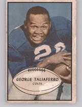 1953 Bowman Base Set #19 George Taliaferro